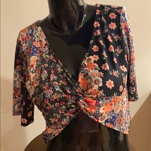 MixMatch Floral Crop Top